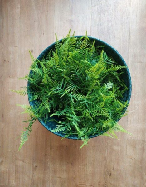 Cache pot/ porte revue en plastique recyclé - Imagen 4