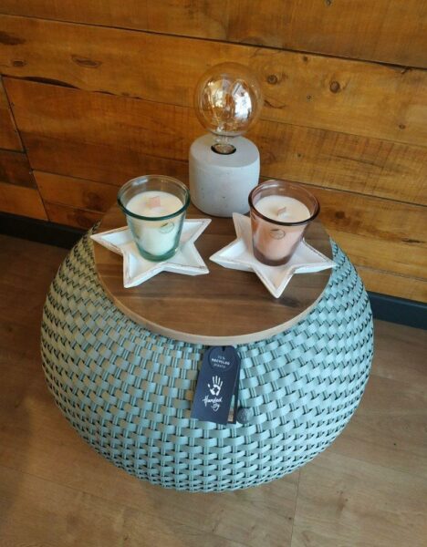 Table avec Rangement "Halo" - Plastique Recyclé - Imagen 2
