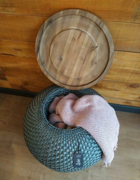 Table avec Rangement "Halo" - Plastique Recyclé - Imagen 5