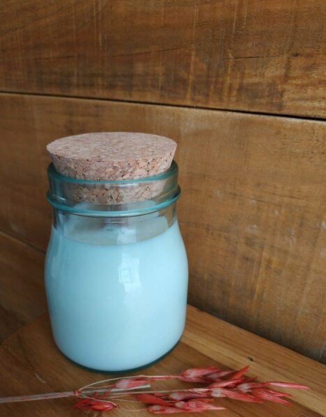 Bougie Végétale Artisanale - Pot en Verre Recyclé - 250ml - Imagen 3
