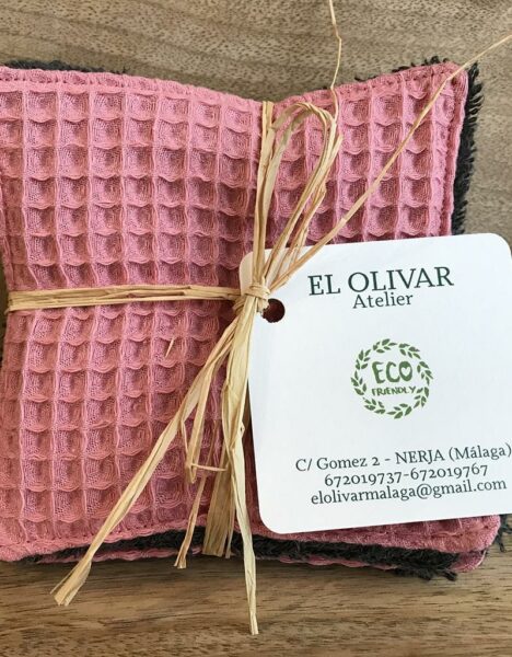 Set de 6 Lingettes pour Bébé - Cousues Main - Imagen 6