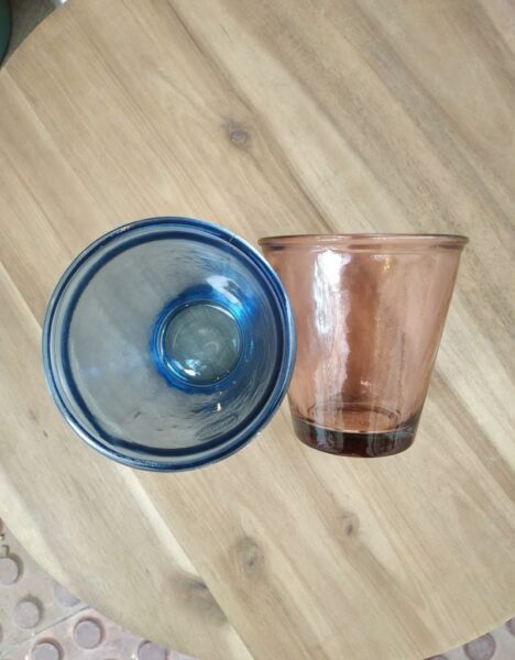 Verre "Levin" à vin/eau en verre recyclé - Imagen 6