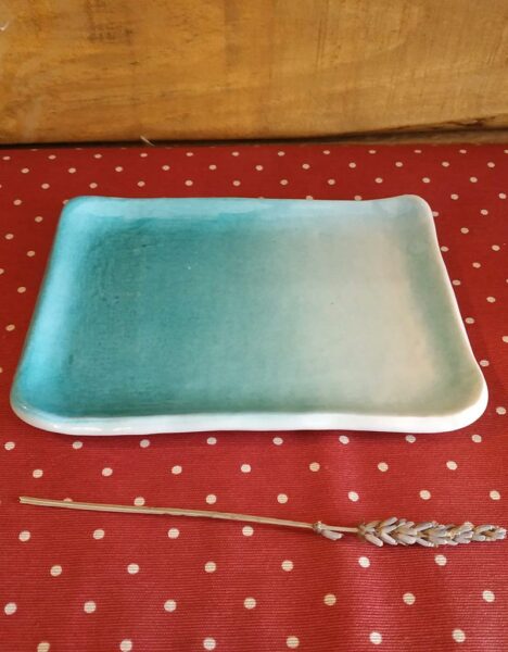 Small rectangular plate - Hancrafted ceramic