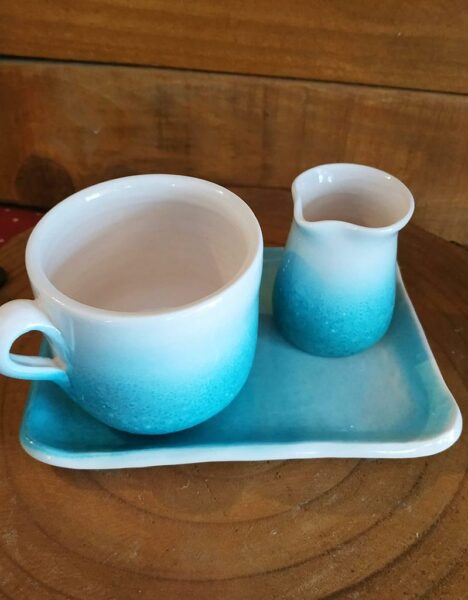 Small rectangular plate - Hancrafted ceramic - Image 2