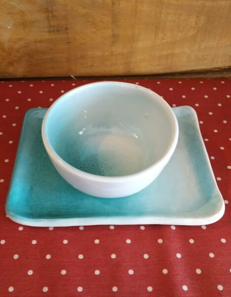 Small rectangular plate - Hancrafted ceramic - Image 3