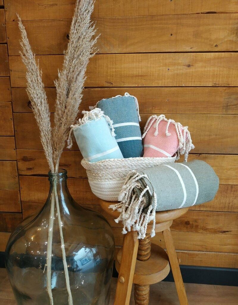 Fouta Chevron - Algodón Reciclado - 100*200cm