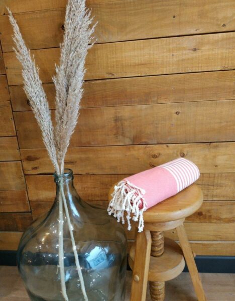 Serviette Fouta coton recyclé modèle “Fala” 100*200 - Imagen 5