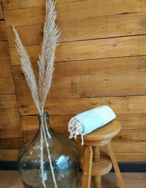 Serviette Fouta coton recyclé modèle “Fala” 100*200 - Imagen 3