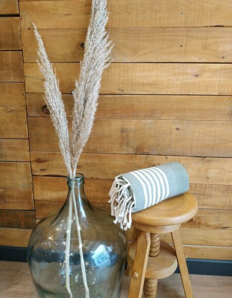 Fouta Nid d'Abeille Algodón Reciclado 100*200 - Imagen 5