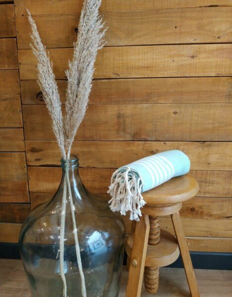 Fouta Nid d'Abeille Algodón Reciclado 100*200 - Imagen 4