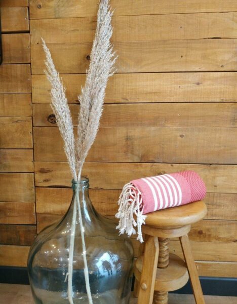 Fouta Nid d'Abeille Algodón Reciclado 100*200 - Imagen 3