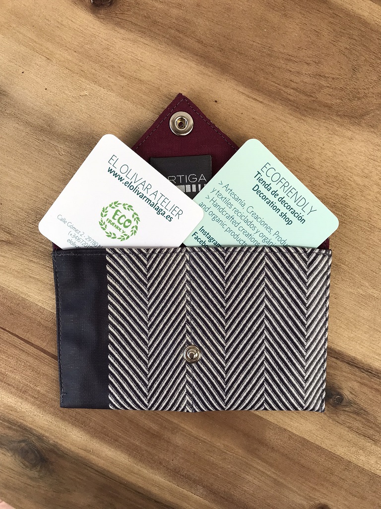 Porte Cartes -Toile Cirée