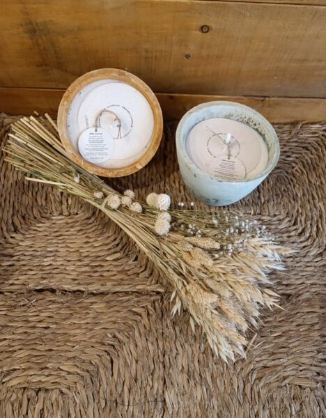 Bougie d'extérieur écologique - Pôt recyclée - Citronnelle - Imagen 2
