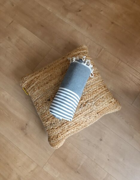 Serviette Fouta coton recyclé modèle “Fala” 100*200 - Imagen 14