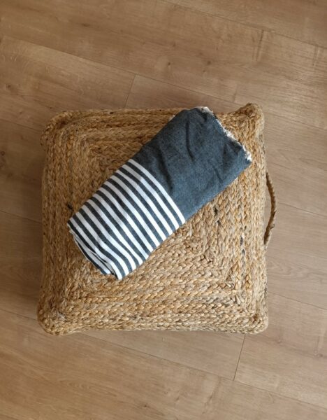 Serviette Fouta coton recyclé modèle “Fala” 100*200 - Imagen 9