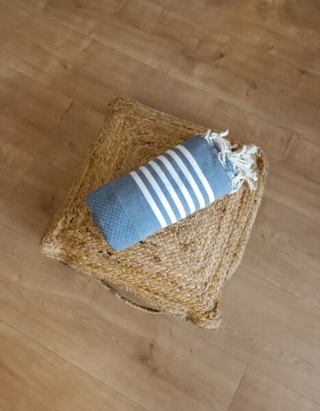 Fouta Nid d'Abeille Algodón Reciclado 100*200 - Imagen 7
