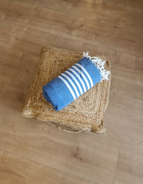 Fouta Nid d'Abeille Algodón Reciclado 100*200 - Imagen 8