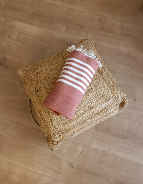 Fouta Nid d'Abeille Algodón Reciclado 100*200 - Imagen 12
