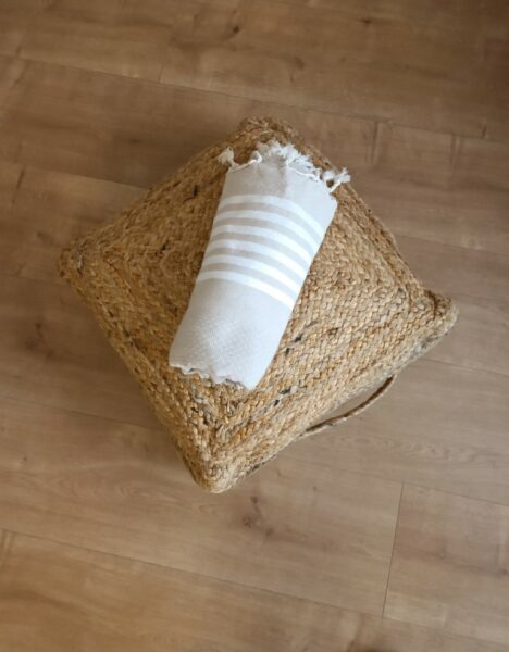Fouta Nid d'Abeille Algodón Reciclado 100*200 - Imagen 10