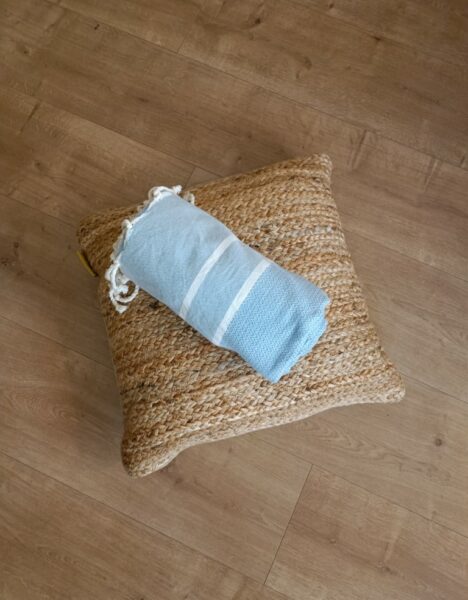 Fouta Chevron - Algodón Reciclado - 100*200cm - Imagen 6