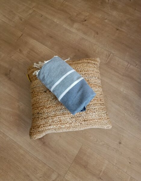 Fouta Chevron - Algodón Reciclado - 100*200cm - Imagen 7