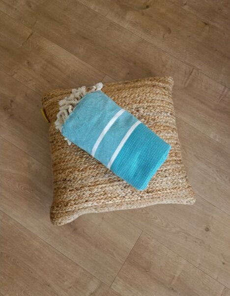 Fouta Chevron - Algodón Reciclado - 100*200cm - Imagen 8