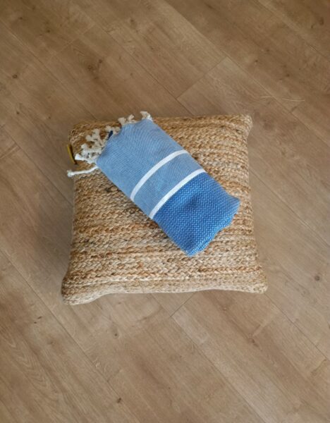 Fouta Chevron - Algodón Reciclado - 100*200cm - Imagen 9