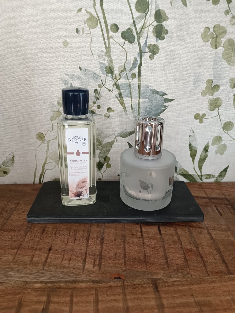 Coffret Lampe Berger « Aroma » - Thé blanc pureté