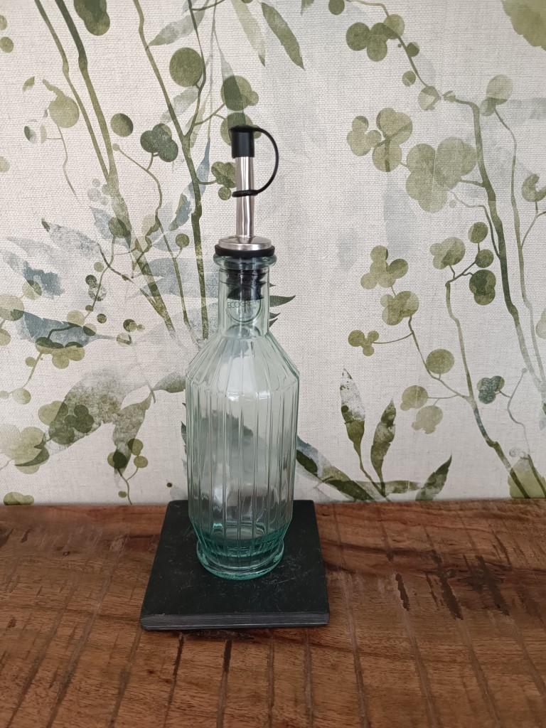 Aceitera "Strepe" - Cristal Reciclado - 300ml