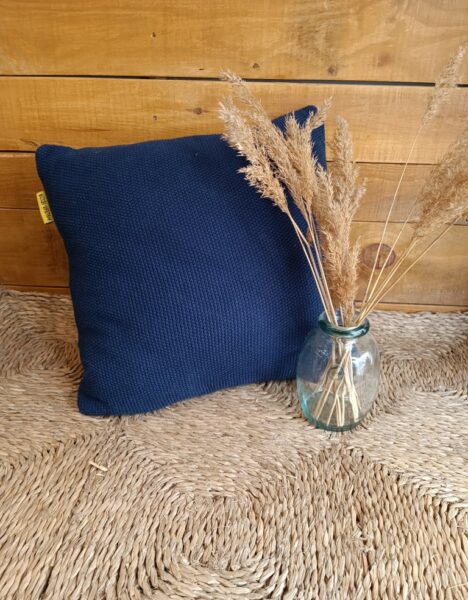 Coussin Tricoté - 100% Coton - Imagen 2