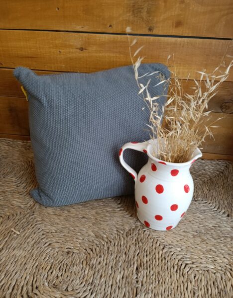 Coussin Tricoté - 100% Coton - Imagen 3
