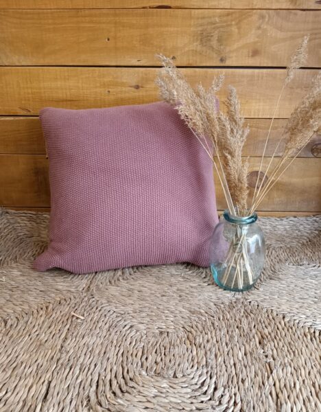 Coussin Tricoté - 100% Coton - Imagen 4