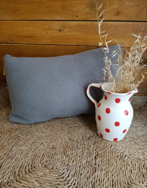 Coussin Tricoté - 100% Coton - Imagen 5