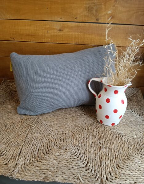 Coussin Tricoté - 100% Coton - Imagen 8