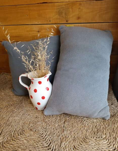Coussin Tricoté - 100% Coton - Imagen 12