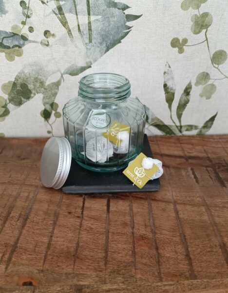 Recycled Jar "Strepe" - 300ml - Imagen 3