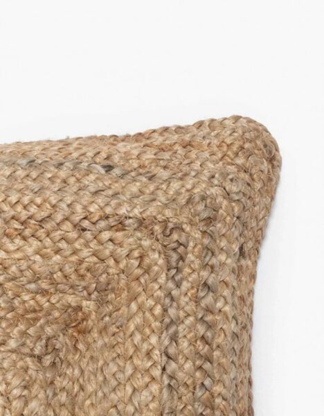 Coussin Jute + Coton - 45*45cm – Image 2
