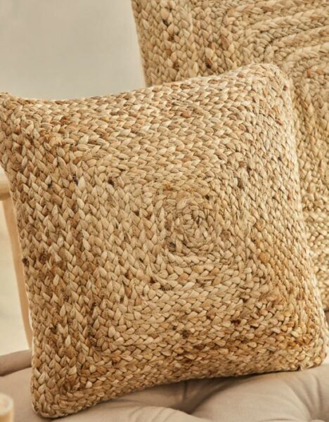 Coussin Jute + Coton - 45*45cm