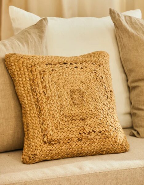 Coussin Jute + Coton - 45*45cm – Image 5