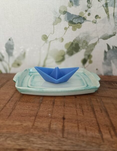 Bougie Artisanale - Bateau Origami - Imagen 7