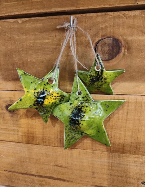 Hanging Starfish L - Handcrafted Ceramic - Imagen 9