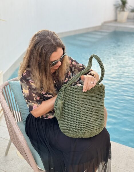 Handcrafted Crochet Bag - Imagen 23
