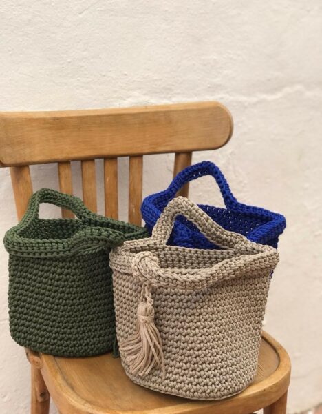 Petit Sac Artisanal en Crochet