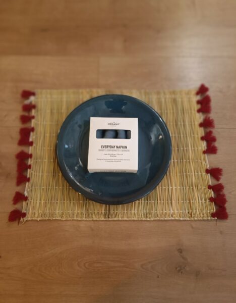 Jeu de 4 Serviettes de Table - 100% Coton Bio - 20*20cm - Imagen 10