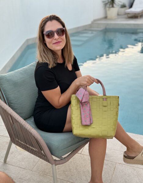Sac à Main "Bliss Mini" + Foulard - Plastique Recyclé - Imagen 8
