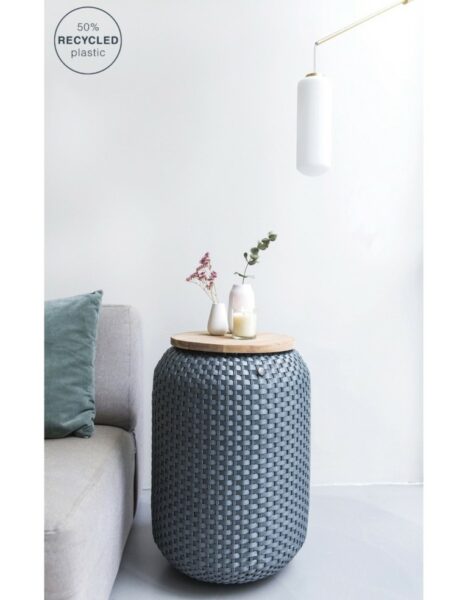 Table avec Rangement "Halo High" - Plastique Recyclé - Imagen 6