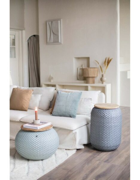 Table avec Rangement "Halo High" - Plastique Recyclé - Imagen 7