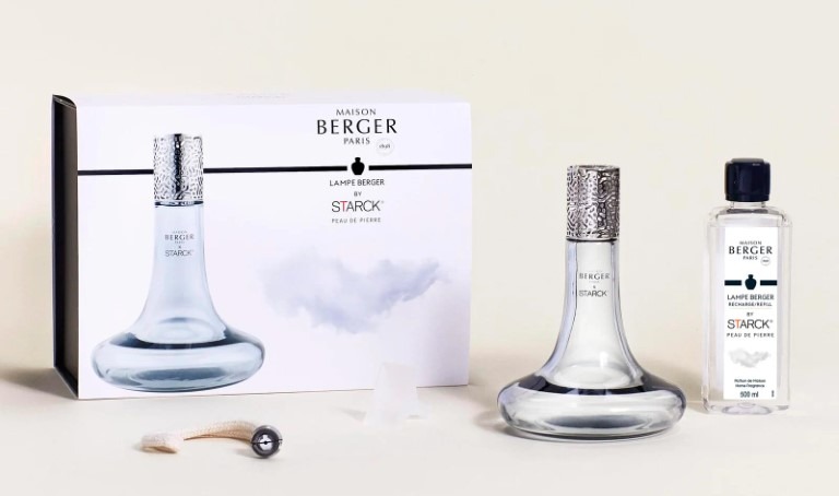 Lamp "Starck Grise" + Refill 500ml "Peau de Pierre"