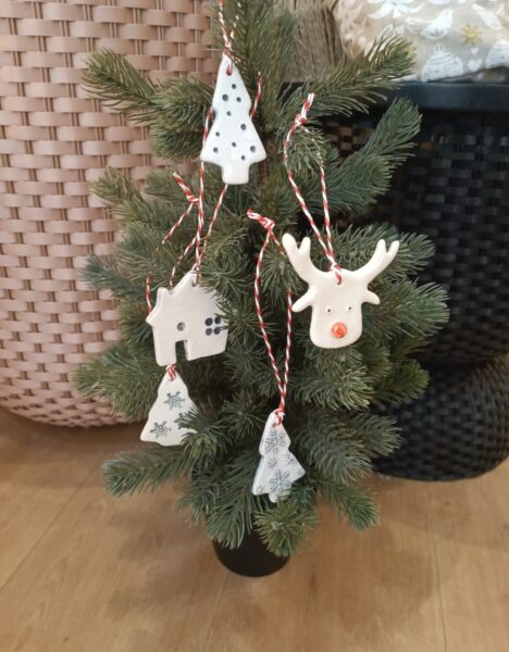 Pendentifs de Noël - Céramique artisanale - Pippa