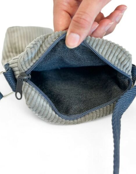 Pocket Mobile Bag - Corduroy - De La Mur Line - Imagen 3
